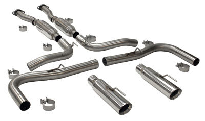 SLP 1999-2004 Ford Mustang 4.6L LoudMouth Cat-Back Exhaust System