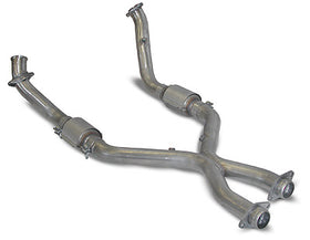 SLP 1999-2004 Ford Mustang 4.6L Full Assembly PowerFlo-X Crossover Pipe w/ Cats