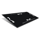 Matrix Concepts M20 Carpeted 2 Foot X 4 Foot Mat - Black/White-1