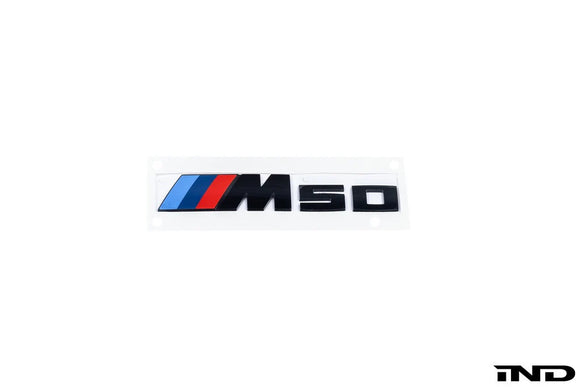 BMW G45 X3 M50 Trunk Emblem - Gloss Black