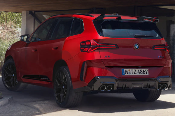 BMW G45 X3 M50 Trunk Emblem - Gloss Black