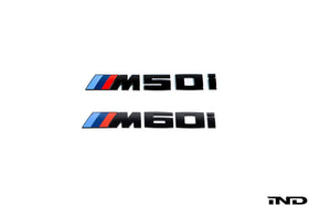 IND G0X X5 / X6 / X7 M50i / M60i Painted Trunk Emblem