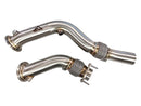 MAD BMW S55 Downpipes M2C M3 M4 W/ Flex Section-1