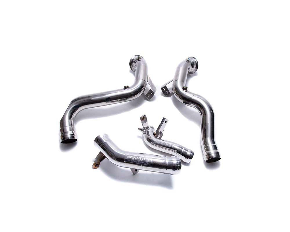 ARMYTRIX Race Downpipe with Cat Simulator | Secondary Downpipe Mercedes-Benz E63 | E63 S AMG W213 OPF Model 2016+