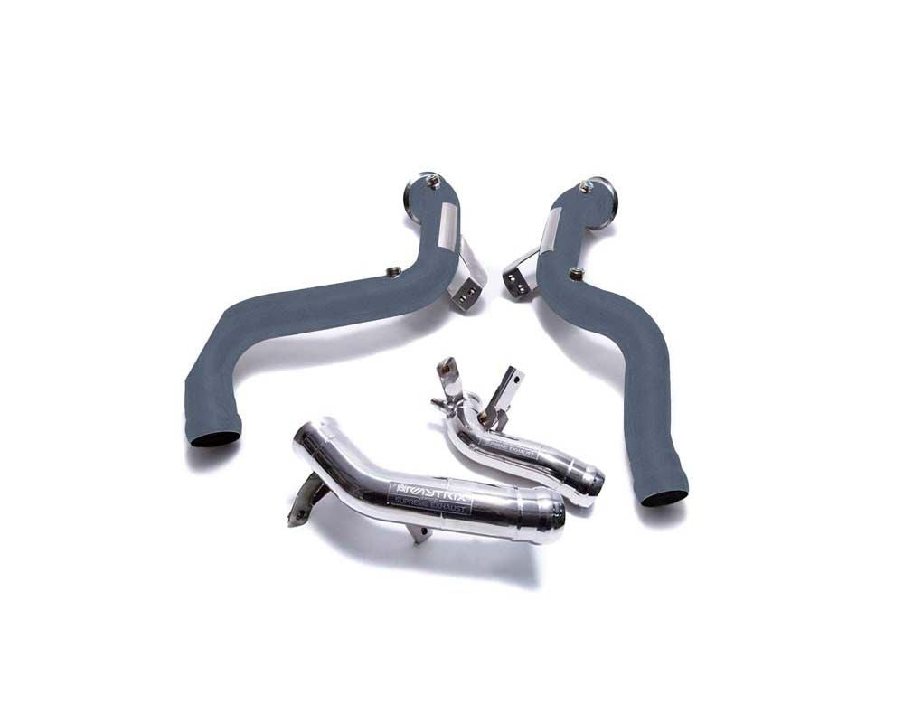 ARMYTRIX Ceramic Coated Race Downpipe with Cat Simulator | Secondary Downpipe Mercedes-Benz E63 | E63 S AMG W213 OPF Models 2016+