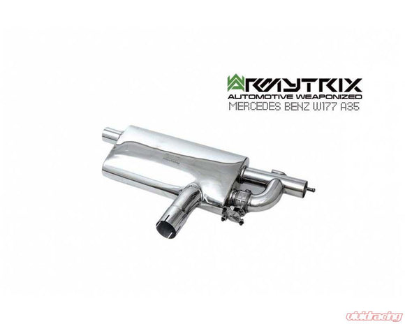 ARMYTRIX Stainless Steel Valvetronic Catback Exhaust System Mercedes-Benz A35 AMG 4Matic W177 2019+