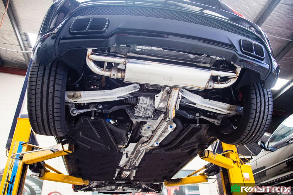 ARMYTRIX Stainless Steel Valvetronic Catback Exhaust System Mercedes-Benz CLA45 AMG C117 2014-2019