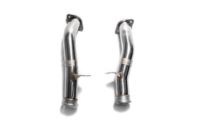 ARMYTRIX Ceramic Coated Race Downpipe w/Cat-Simulator Mercedes-Benz RHD W205 2015-2021