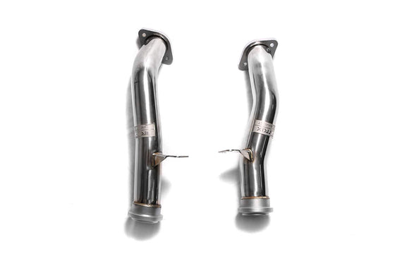 ARMYTRIX Ceramic Coated Race Downpipe w/Cat-Simulator Mercedes-Benz RHD W205 2015-2021