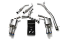 ARMYTRIX Valvetronic Exhaust System for BRABUS Diffuser Mercedes-Benz C400 | C450 | C43 AMG W205 2015-2021-1