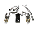 ARMYTRIX Valvetronic Exhaust System for BRABUS Diffuser Mercedes-Benz C400 | C450 | C43 AMG W205 2015-2021-1