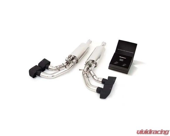 ARMYTRIX Valvetronic Exhaust System Mercedes-Benz G500 W463A V8 Turbo Non-OPF 2018-2023 - Matte Black