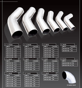 Xforce 4inch 90' Mandrel Bend Stainless Steel