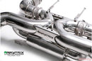 ARMYTRIX Stainless Steel Valvetronic Muffler McLaren 720S 2017-2021-2