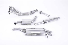 MILLTEK FULL EXHAUST SYSTEM WITH POLISHED OE-STYLE TIPS Volkswagen Golf Mk2 (1984 - 1992)  Mk2 GTi 16v
