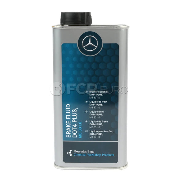 DOT 4 Plus Brake Fluid - Genuine Mercedes 0009895605090109