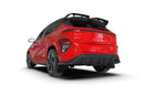 Rally Armor 24-25 Hyundai Kona N Line Black UR Mud Flap - Red Logo-2