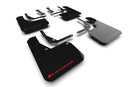 Rally Armor 24-25 Hyundai Kona N Line Black UR Mud Flap - Red Logo-1