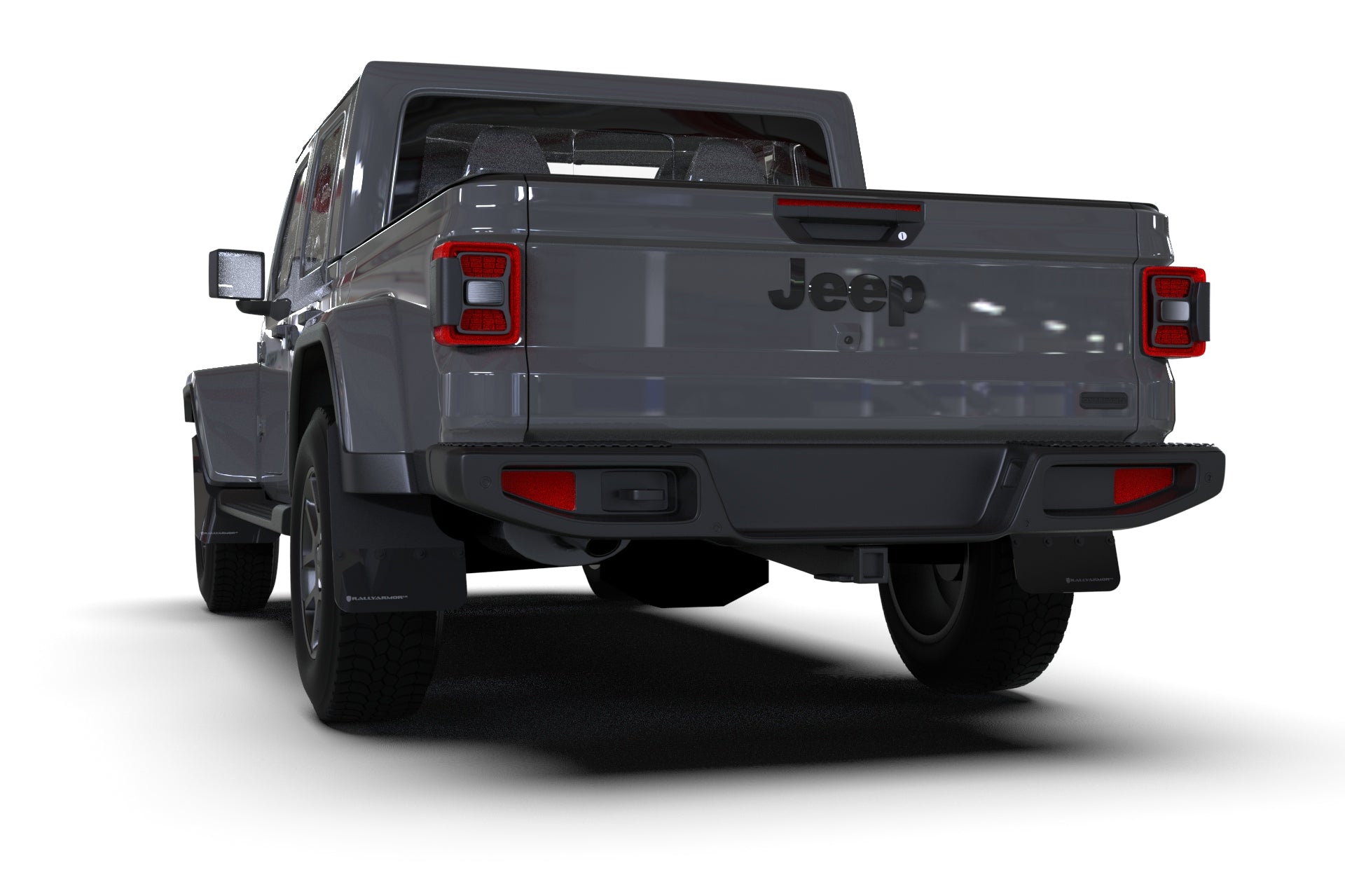 RALLY ARMOR MUD FLAPS: 2019–2023 JEEP GLADIATOR JT MOJAVE & RUBICON