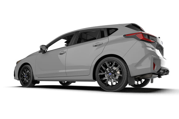 Rally Armor 24-26 Subaru Impreza Black UR Mud Flap w/ White Logo