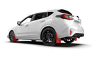 Rally Armor 24-26 Subaru Impreza Red UR Mud Flap w/ White Logo-2