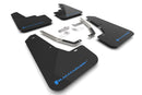 Rally Armor 24-26 Subaru Crosstrek Black UR Mud Flap Light Blue Logo-1