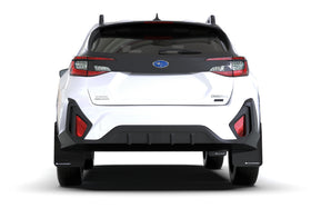 Rally Armor 24-26 Subaru Crosstrek Black UR Mud Flap White Logo - 0