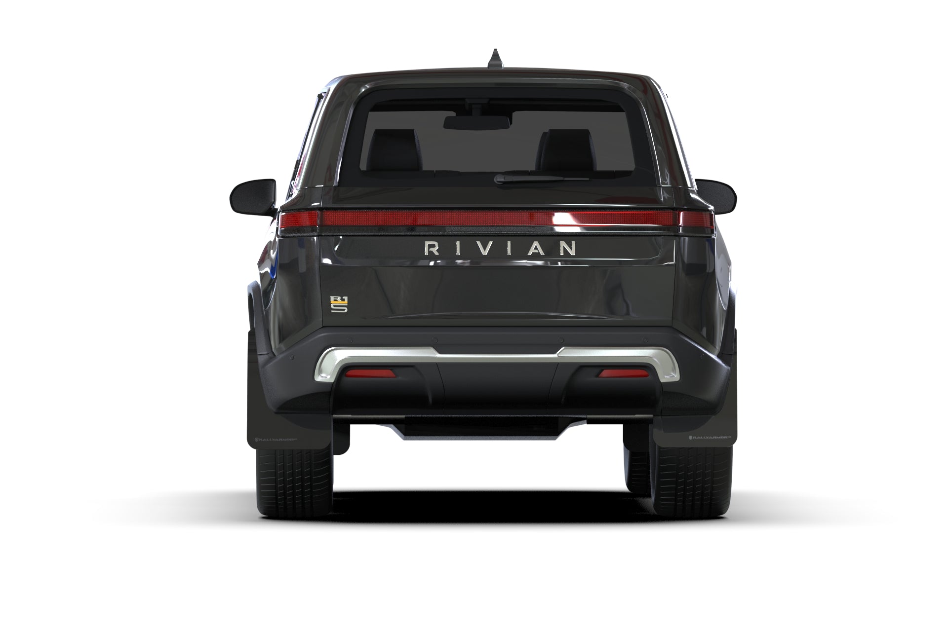 2022-24 Rivian R1S Black UR Mud Flap