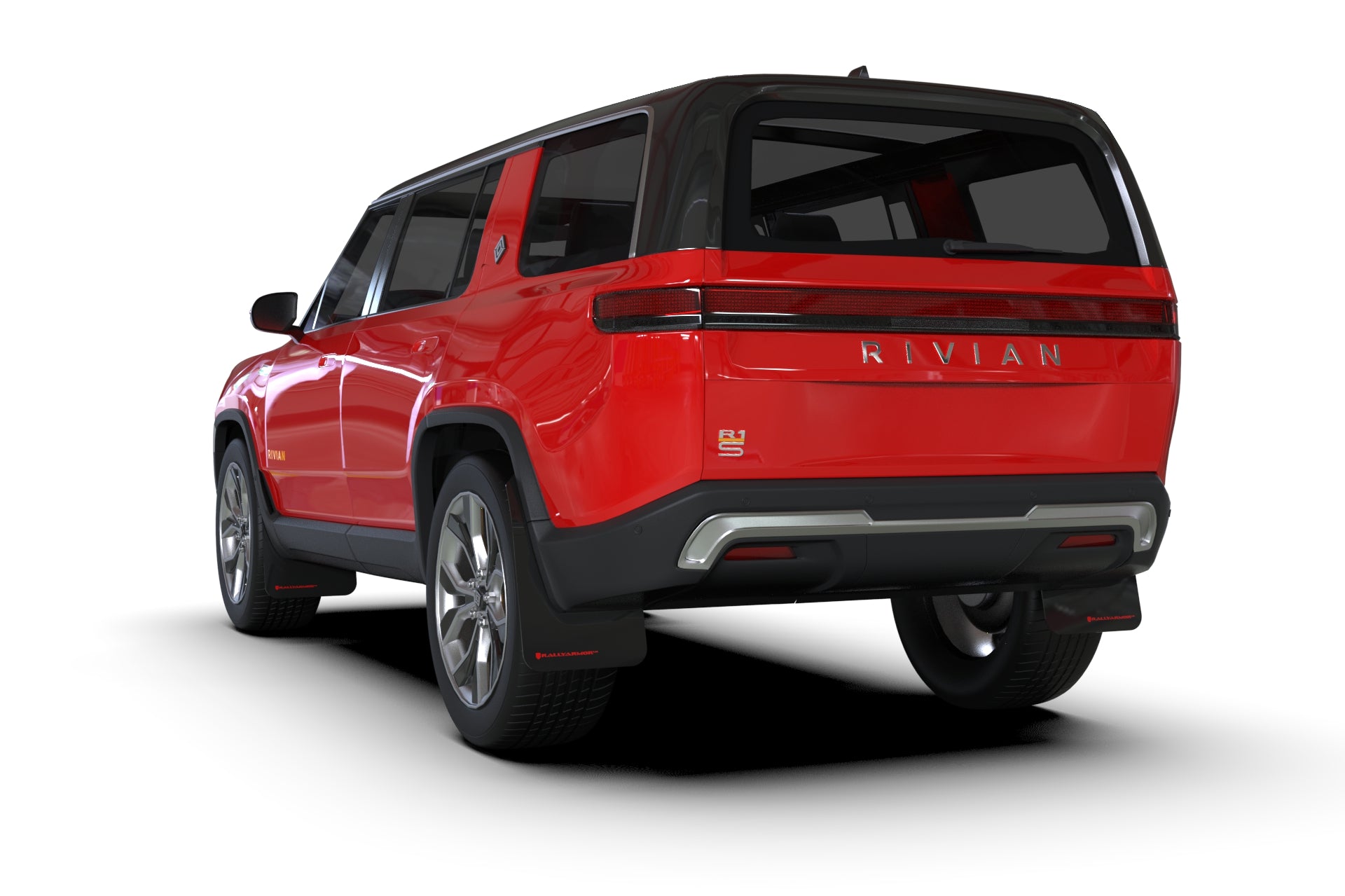 2022-24 Rivian R1S Black UR Mud Flap