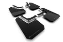 Rally Armor 24-25 Tesla Cybertruck Black UR Mud Flap Metallic Black Logo-1