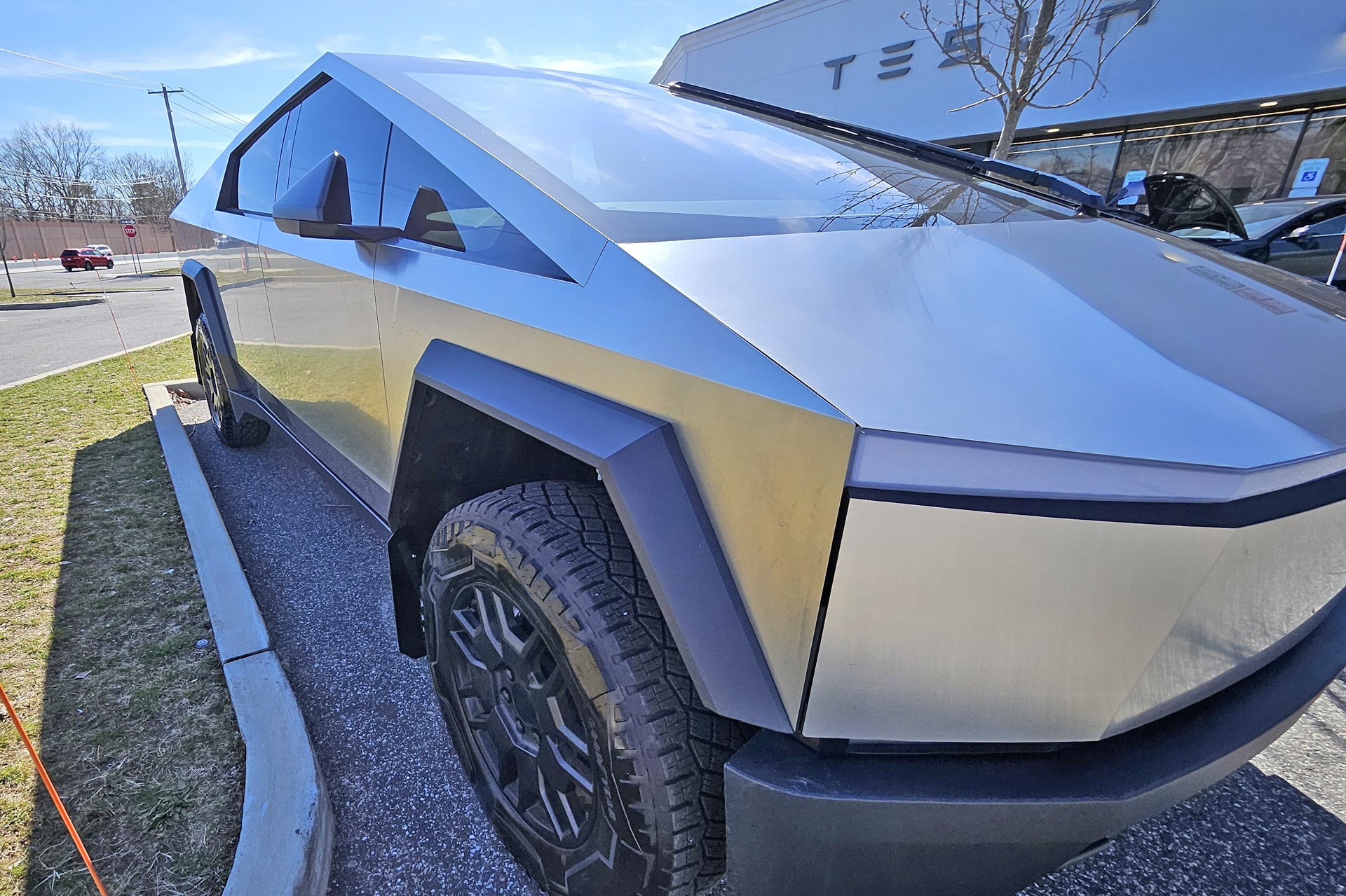 2024 Tesla Cybertruck Black UR Mud Flap