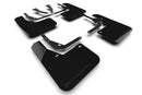 Rally Armor 24-25 Hyundai Kona/Kona EV Black UR Mud Flap w/Metallic Black Logo-1