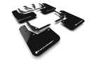 Rally Armor 24-25 Hyundai Kona/Kona EV Black UR Mud Flap w/White Logo-1