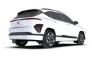 Rally Armor 24-25 Hyundai Kona/Kona EV Black UR Mud Flap w/White Logo-2