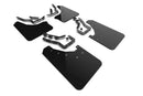 Rally Armor 24-26 Toyota Tacoma Gen 4 Black UR Mud Flap w/Metallic Black Logo-1