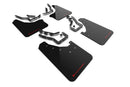Rally Armor 24-26 Toyota Tacoma Gen 4 Black UR Mud Flap w/Red Logo-1