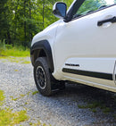 Rally Armor 24-26 Toyota Tacoma Gen 4 Black UR Mud Flap w/White Logo-6