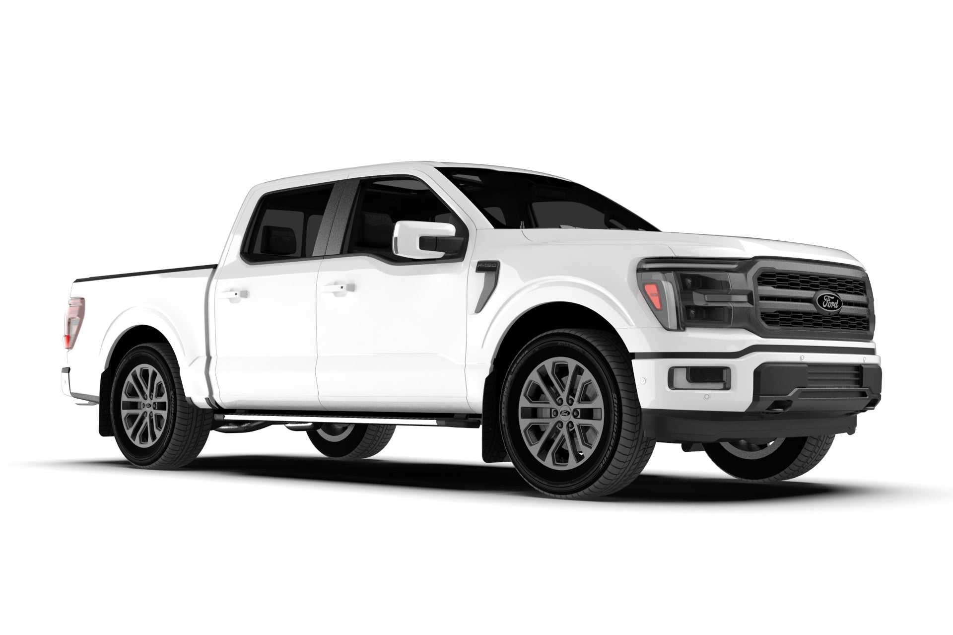 Rally Armor Mud Flaps: 2021–2024 Ford F-150