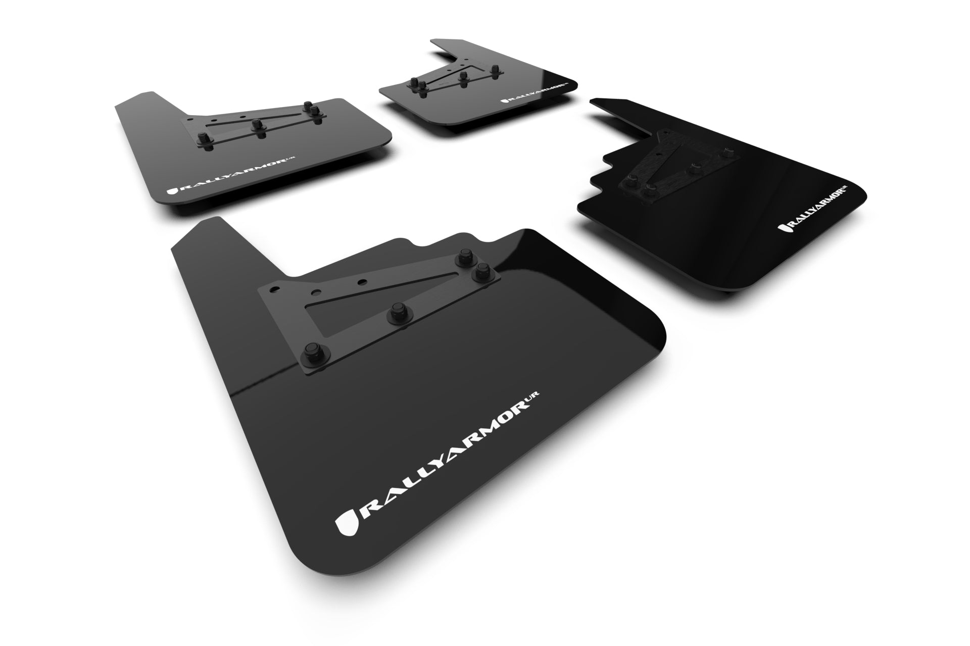 Rally Armor Mud Flaps: 2021–2024 Ford F-150