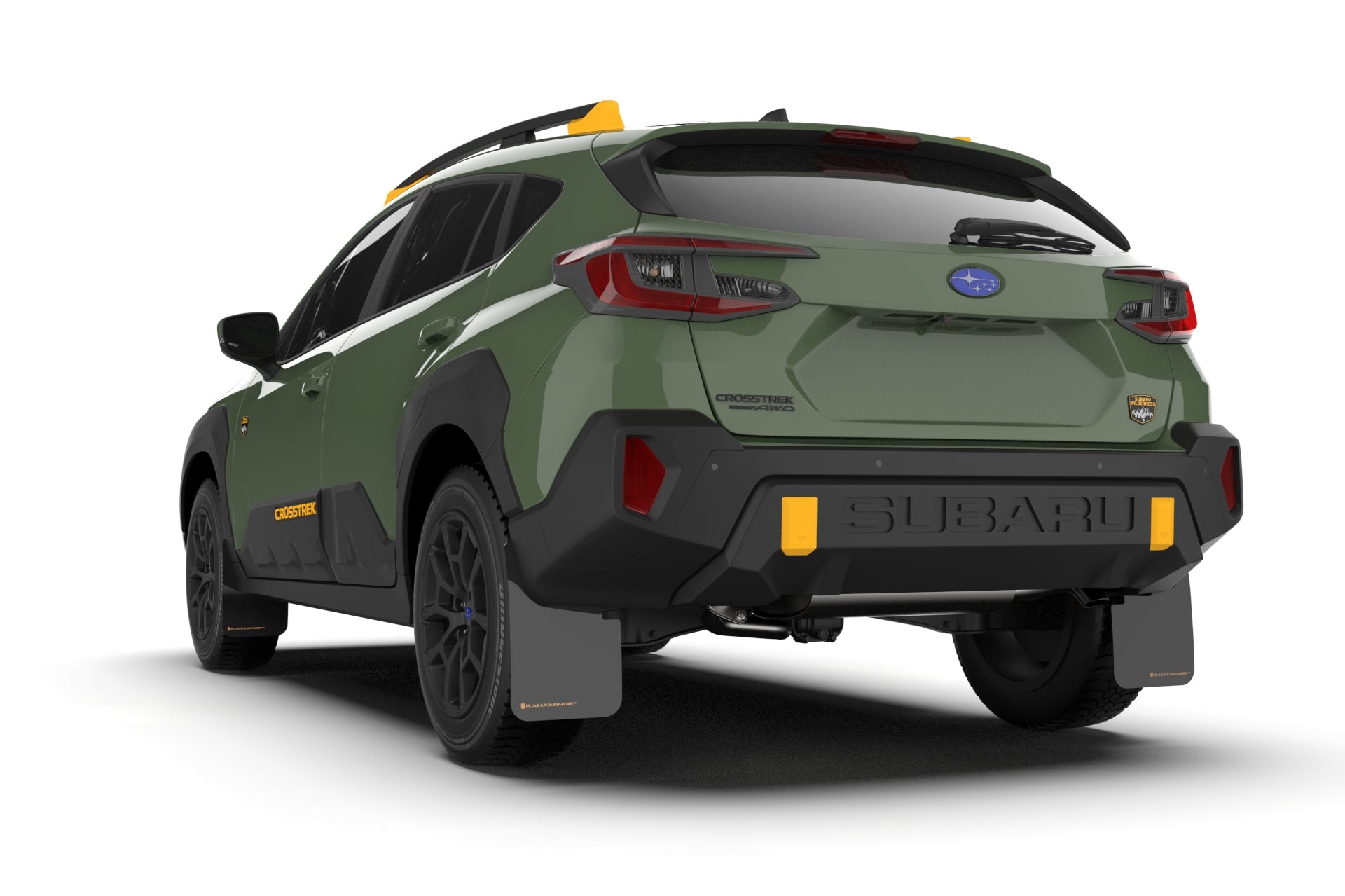 RALLY ARMOR MUD FLAPS: 2024+ SUBARU CROSSTREK WILDERNESS