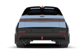 Rally Armor 2025 Hyundai Ioniq 5 N Black UR Mud Flap Light Blue Battery Logo - 0