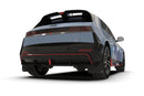 Rally Armor 2025 Hyundai Ioniq 5 N Black UR Mud Flap Light Blue Battery Logo-3