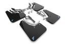 Rally Armor 2025 Hyundai Ioniq 5 N Black UR Mud Flap Light Blue Battery Logo-1