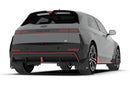 Rally Armor 2025 Hyundai Ioniq 5 N Black UR Mud Flap Silver Battery Logo-3