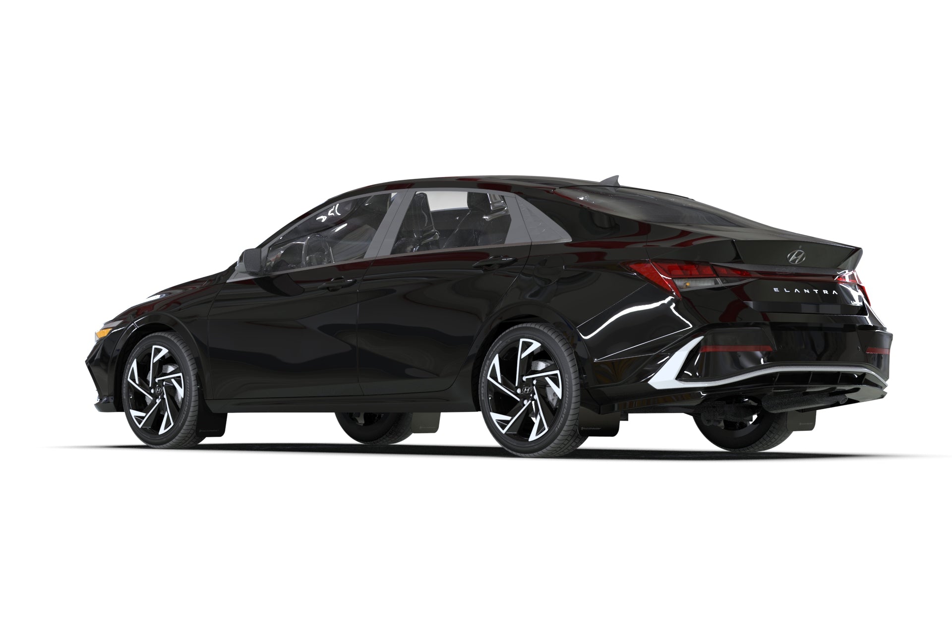 2024 Hyundai Elantra Black Mud Flap