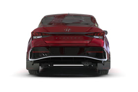 Rally Armor 24-25 Hyundai Elantra Black Mud Flap Red Logo - 0