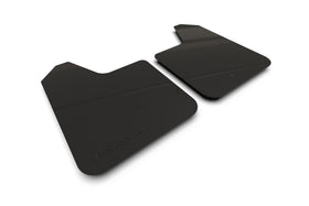 Rally Armor Universal UR Black Mud Flap w/ Metallic Black Logo - Pair