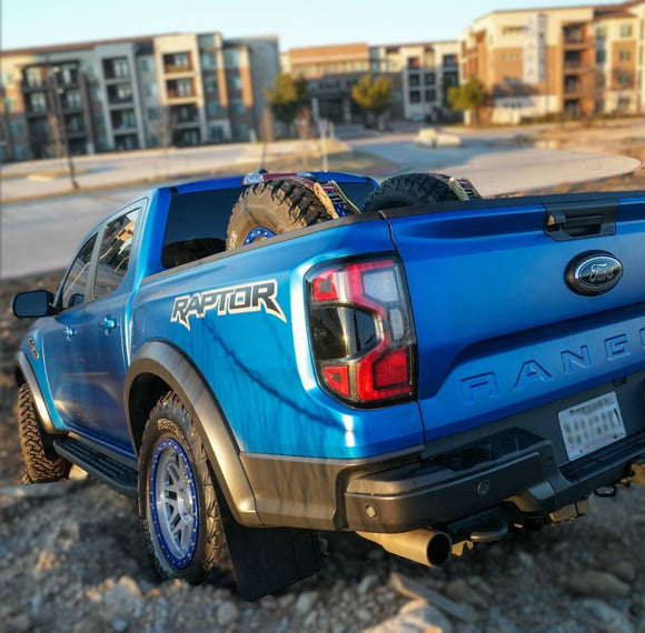 2023-25 Ford Ranger Raptor Black UR Mud Flap