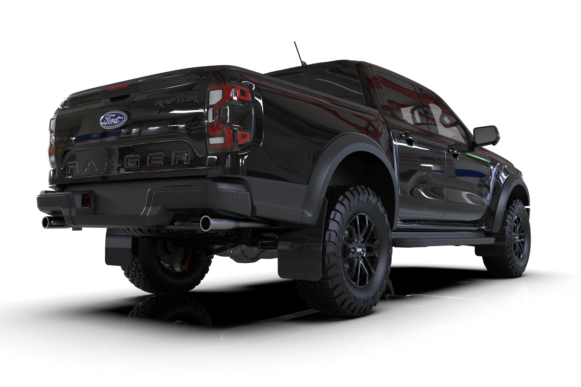 2023-25 Ford Ranger Raptor Black UR Mud Flap