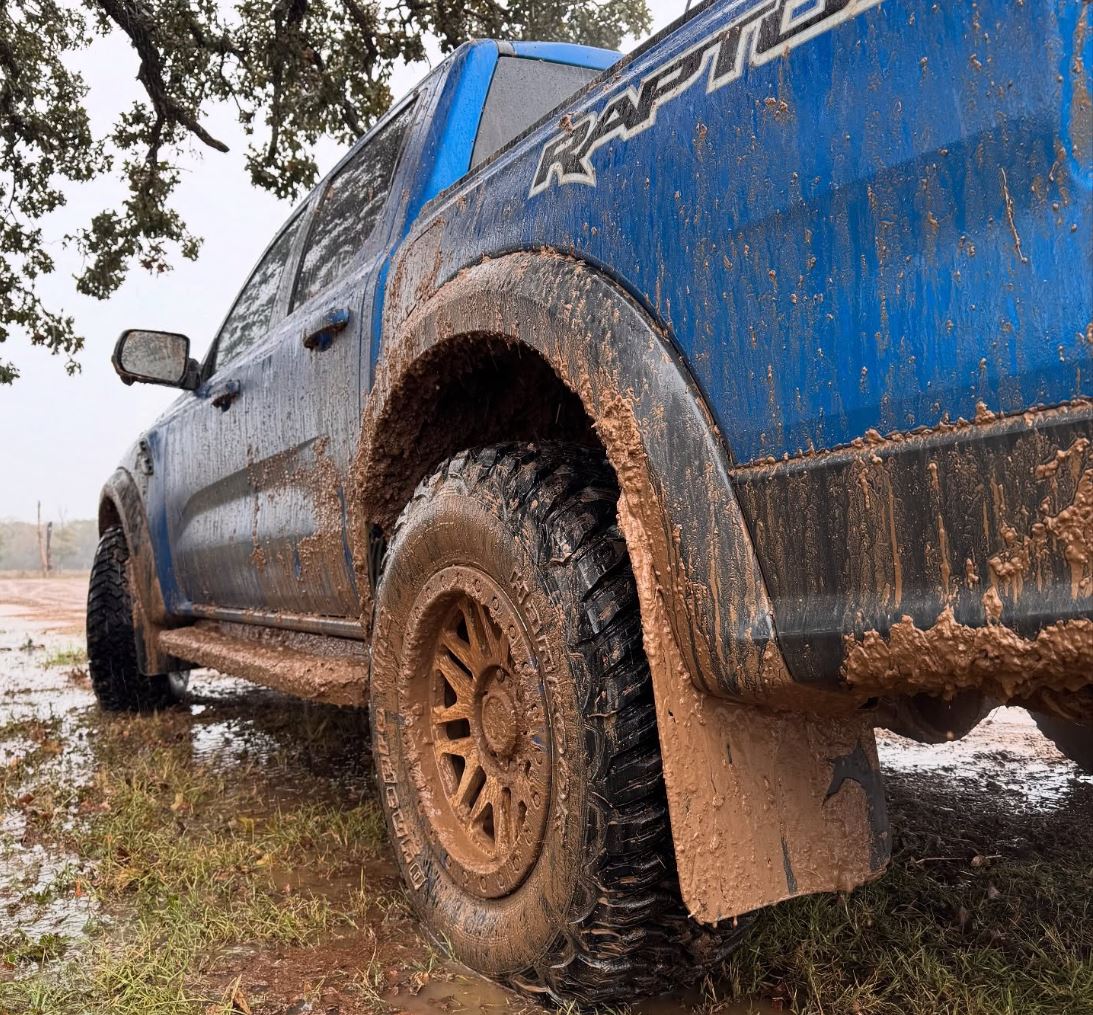 2023-25 Ford Ranger Raptor Black UR Mud Flap